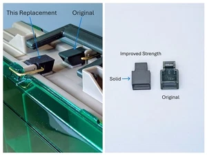 Plano doppelseitige Tackle Box Ersatz Riegel 1119-6 Made in USA - 2er Pack - Bild 1 von 7