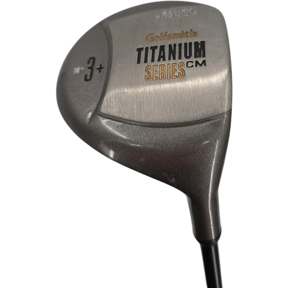 GolfSmith Titanium Series CM 14 Degree Loft 3 Fairway Wood Golf Club RH Mens 43" - Image 1 of 4