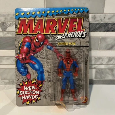 Homem-Aranha com Mãos de Sucção por Toy Biz 1990 Marvel Superheroes Line - Imagem 1 de 2