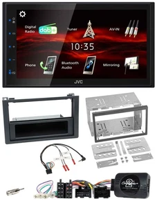 JVC USB Bluetooth Lenkrad DAB 2DIN Autoradio für Saab 9-3 2008-2012 - Bild 1 von 11