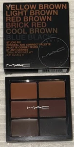 MAC ~ STUDIO FIX CONCEAL AND CORRECT PALETTE ~ EXTRA DEEP ~ 0.21 OZ - Picture 1 of 6