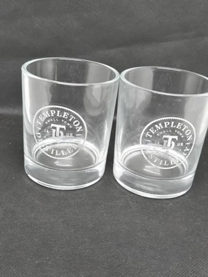 Conjunto de NOVO Templeton Distillery Rocks Glass Rye Whisky  - Imagem 1 de 2