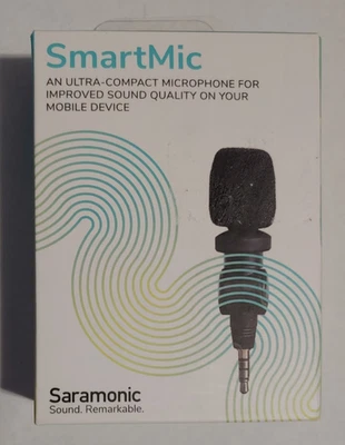 MICRÓFONO CONDENSADOR SMARTMIC (TRRS) PARA SMARTPHONES Y TABLETS Saramonic Foto 1 de 4