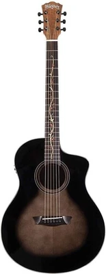 Washburn 6 String Acoustic-Electric Guitar, Right (BTS9VCECH-D) - image 1 of 4