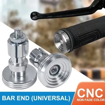 2Pcs Aluminum Motorcycle Handlebar Grips Wear Resistant Fit Most Motorcycles - Image 1 of 4