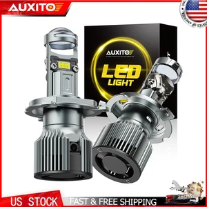 AUXITO H4 9003 LED Headlight Ultra Bright Bulbs Kit 80000LM High/Low Beam Light - Picture 1 of 14