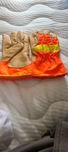 Scotchlite Reflective Leather Gloves Thinsulate Lining Size 2xl) NEW - Picture 1 of 1