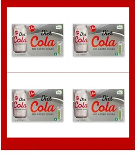 Venta al por mayor Multipack Diet Cola Sin lata de azúcar agregada paquete 24x330 ml o 12x330 ml  - Imagen 1 de 6