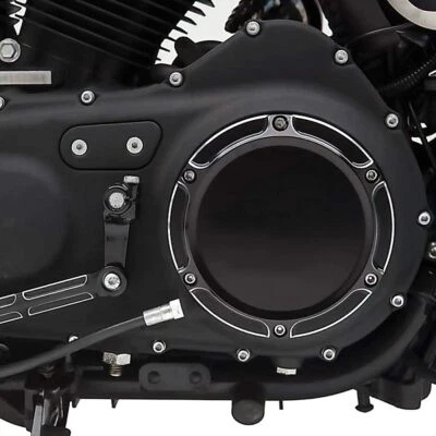 Beveled Derby Timing Covers For Harley 2004-up Sportster 1200 Custom XL1200C - Imagem 1 de 4