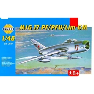 MiG-17 PF / PFU / LiM 6M in USSR Egypt Czech Poland (1/48 model kit, Smer 0827) - Picture 1 of 2