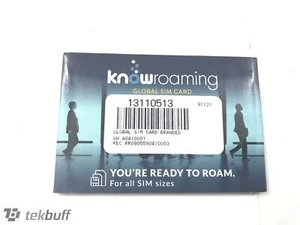 KNOWROAMING Global SIM Card - SIM000-1B - Picture 1 of 2