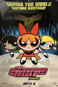 POWERPUFF GIRLS Original One Sheet Movie Poster - 2002 - Picture 1 of 6