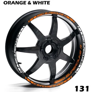 KTM 1290 SUPERDUKE R MOTORRÄDER RADFELGENSTREIFEN AUFKLEBER AUFKLEBER VOLLFAHRRAD-KIT - Bild 1 von 12