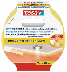 Cinta de enmascaramiento de interiores profesional para pintura y decoración 38 mm x 25 m tesa® - Imagen 1 de 15