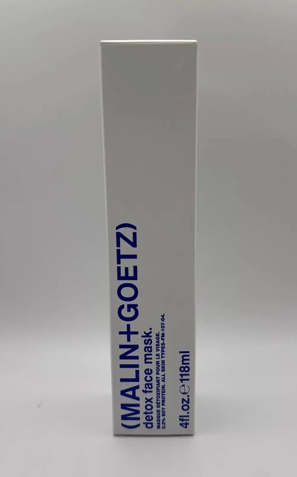 Malin and Goetz Detox Face Mask 4fl Oz 118 Ml