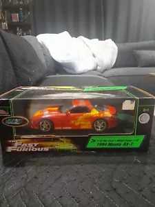 Mazda RX7 FD 94 Orange 2Fast 2Furious Julius Amaury Racing Champions USA 1:18 - Picture 1 of 7