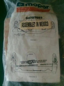 MOPAR 1996-2003 CHRYSLER VOYAGER DODGE --TRAILER TOWING WIRING HARNESS- 04707682 - Imagen 1 de 5