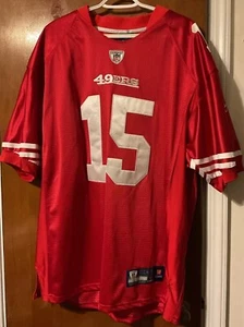Reebok Mens NFL San Francisco 49er Michael Crabtree #15 Football Jersey Size 52 - Picture 1 of 17