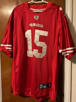 Camiseta de fútbol americano Reebok para hombre NFL San Francisco 49er Michael Crabtree #15 talla 52 Foto 1 de 4
