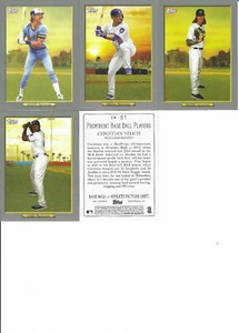 2020 Topps Turkey Red Inserts Milwaukee Brewers Complete Team Set (5) - Picture 1 of 1