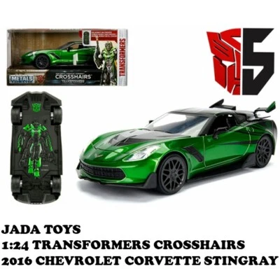 JADA TOYS TRANSFORMERS CROSSHAIRS 2016 CHEVROLET CORVETTE STINGRAY - Image 1 of 4