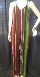 Judith March Santa Fe Multicolored Jumpsuit Boho Wide Leg Women's Size Small - Bild 1 von 11
