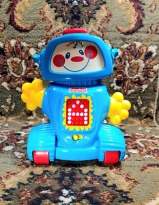 “Learn-A-Bot”FISHER PRICE Baby Smartronics Talking Learning Robot-ABC/123 MATTEL - Picture 1 of 6