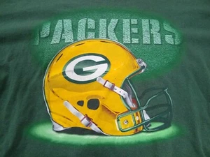 Camiseta vintage de los Green Bay Packers para hombre talla XL casco de fútbol americano - Imagen 1 de 7