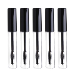  5 Pcs Empty Mascara Bottle Tube with Eyelash Wand Cream Container - Picture 1 of 12