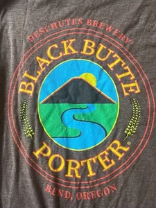 Camiseta Cervecera Negra Butte Porter Talla M - Imagen 1 de 4