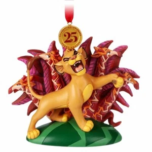 Disney Store 2019 Simba Legacy 25 aniversario adorno de árbol de Navidad limitado - Imagen 1 de 2