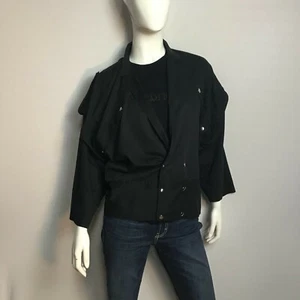 Giacca smanicata Dolman vintage in twill - Foto 1 di 10