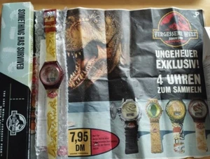 Burger King Jurassic Park Sammel Uhr Armbanduhr Dino Lost World Survived - Bild 1 von 4