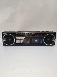 SHARP STEREO RADIO CASSETTE RECORDER, WQ-562, POWERS ON - Picture 1 of 23