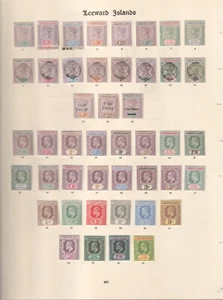 LEEWARD ISLANDS CLASSIC SUPER QUALITY COLLECTION MOST MLH - 46050 - Picture 1 of 2