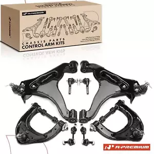 8pcs Front Upper & Lower Control Arm Sway Bar Tie Rod End for Mitsubishi Montero - Picture 1 of 11