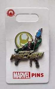 Disney Parks Pin Marvel Loki Master of Mischief Thor Avengers 3D Trading Pin - Bild 1 von 2