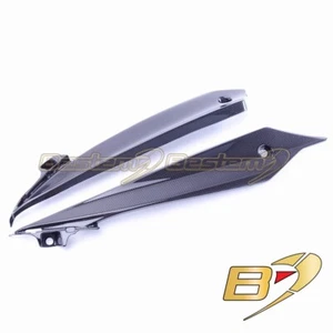2016-2018 GSX-S1000 Z Lower Bottom Oil Belly Pan Guard Cowl Fairing Carbon Fiber - Foto 1 di 3