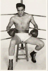 Elvis Presley Publicity Photo 1962 Reprint 1980's Postcard Kid Galahad Promo - Picture 1 of 2