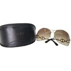 Gucci #1 Eyewear Sunglasses Brown Gradation Gold Hardware Gg2775
