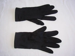 Gants fins noirs Taille 6 1/2 G015 - Foto 1 di 4
