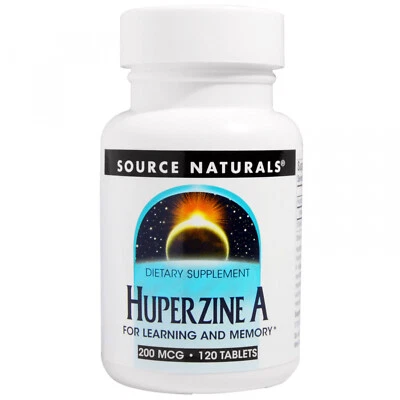 Source Naturals, Huperzina A, 200 Mcg, 120 Comprimidos Foto 1 de 2