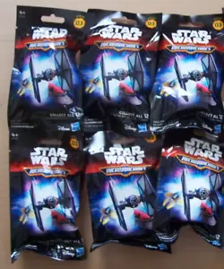 Star Wars MicroMachines Series 3 hasbro- 6x Sealed Blind Bags/Packs - Picture 1 of 1