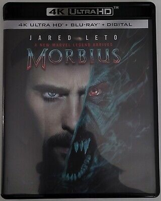 Morbius 4k Ultra Hd Blu Ray 2 Disc Set Free Worldwide Shipping Jared Leto • 20.99£