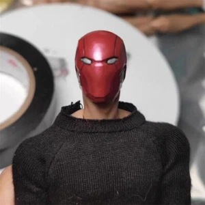 1/12 Red Hood Jason Todd Head Carving Painted Head Model Figure Accessories - Picture 1 of 5