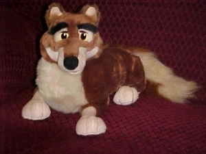 16 Zoll Lying Balto Husky Plüschtier Kuscheltier 1995 Universal City Studios schön - Bild 1 von 4