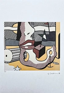 ROY LICHTENSTEIN - Face - signed, numbered edition 73/150 - Picture 1 of 5