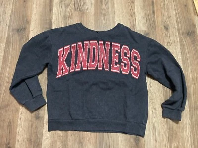 Suéter Art Class. Jóvenes Niñas Talla Grande, Gris Blanco Rojo "Amabilidad" Foto 1 de 4