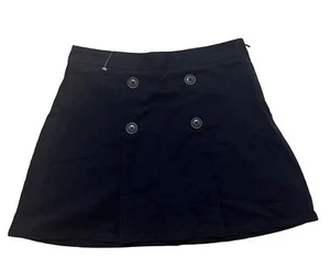 NWOTThe Children's Place Girl's Uniform Stretch Button Skort  Tidal Blue Size 14 - Picture 1 of 4