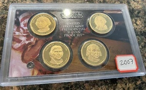 Set prova dollaro presidenziale 2007-Washington-Adams-Jefferson-Madison! - Foto 1 di 2